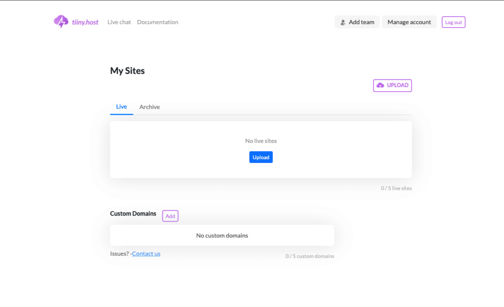 Zip file hosting on Tiiny.host with Simply Static 4