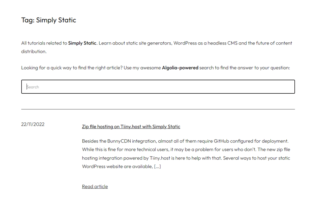 3 Steps To Convert WordPress To HTML Simply Static