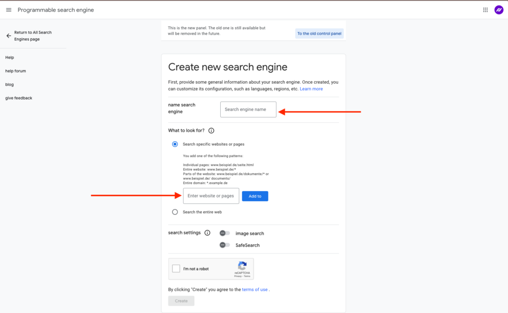 Enabling search on a static site with Google CSE 2