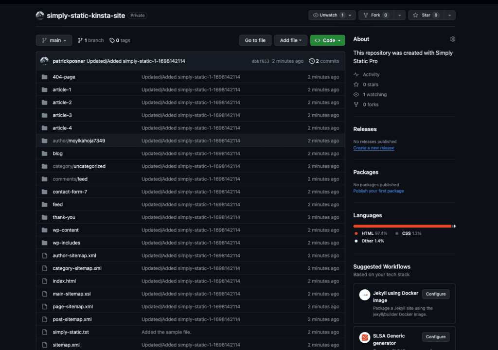 Deploy to Kinsta Static Site Hosting 4