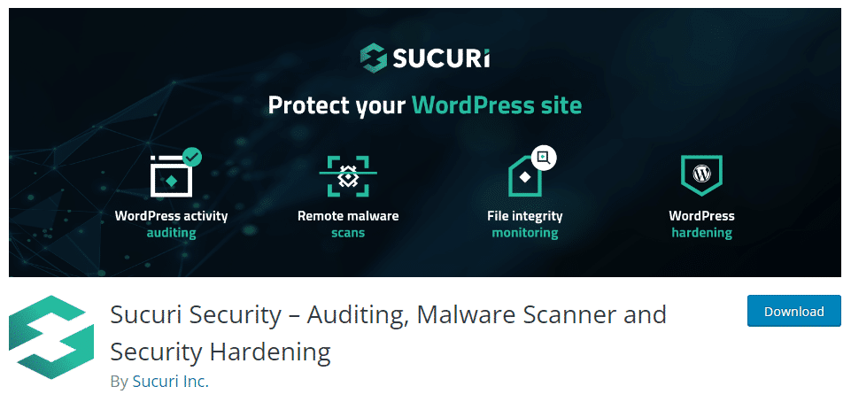 sucuri website security plugin