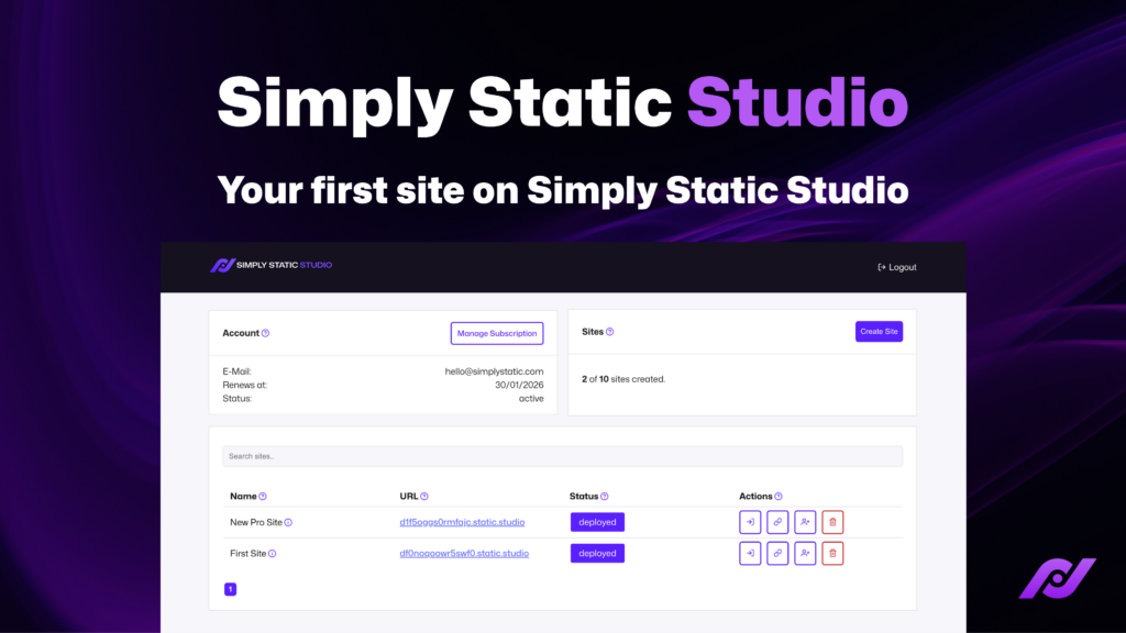 Managed WordPress Hosting vs Static WordPress Hosting: Pros and Cons 9 simply static studio