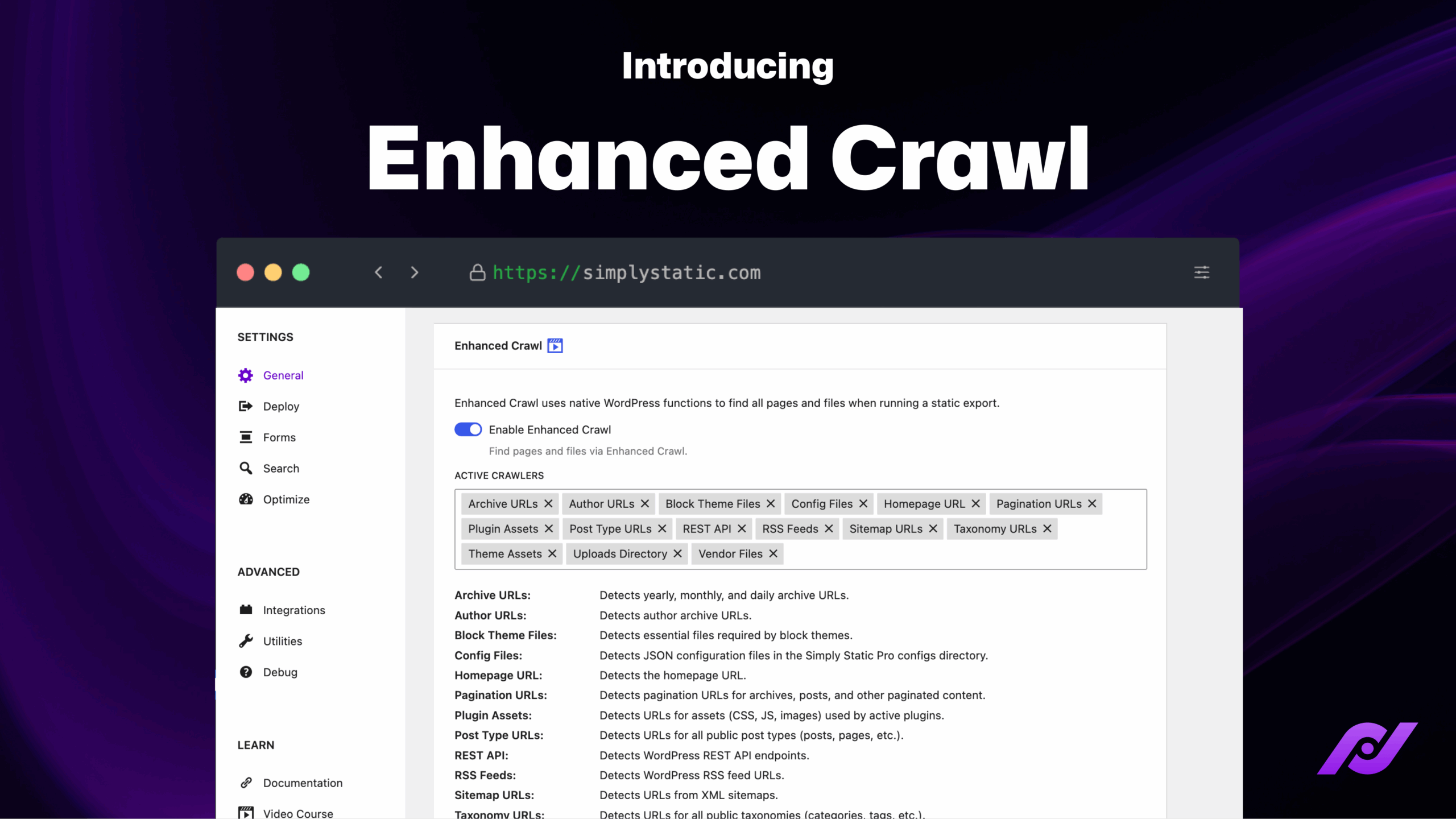 Introducing Enhanced Crawl 1
