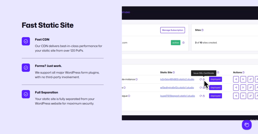 Why Static WordPress Hosting is More Secure than Your Current Hosting Setup 27 static website simply static studio