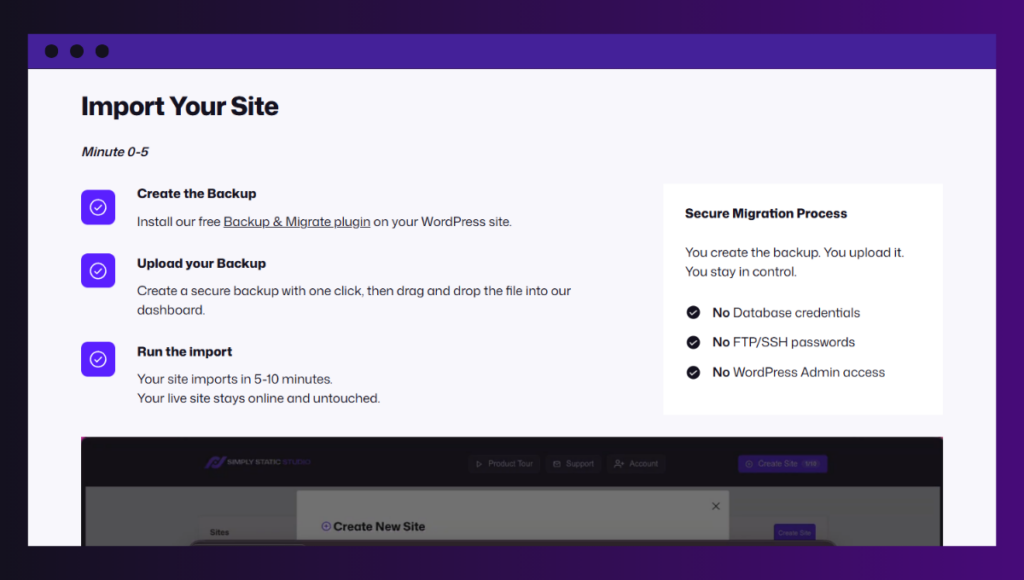 make wordpress static