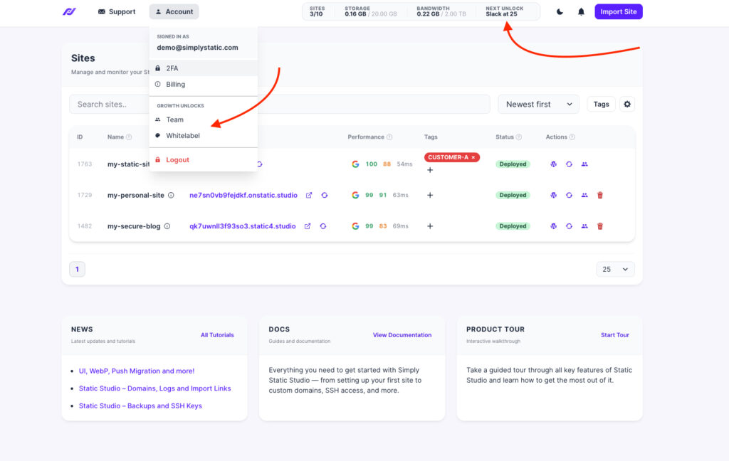 Static Studio - Growth Rewards 9 Static Studio - Growth Rewards 9